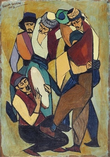 Painting, Hossein Kazemi, Mystic Fervour, 1954, 4643